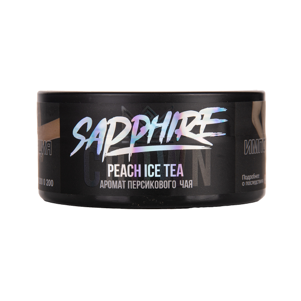 Табак Sapphire Crown Peach Ice Tea 100 грамм в Петропавловске-Камчатском