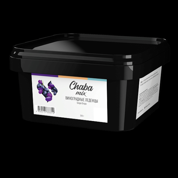 Безникотиновая смесь Chaba Mix Grape Drops Виноградные Леденцы 200 грамм в Петропавловске-Камчатском