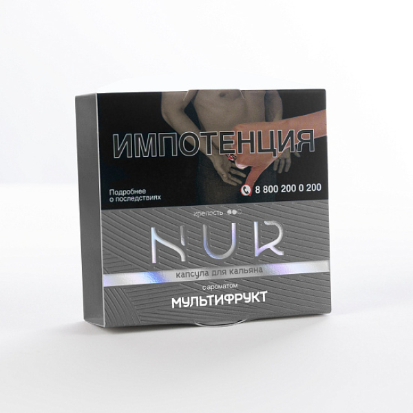 Табак Nur Мультифрукт Средний 20 грамм в Петропавловске-Камчатском