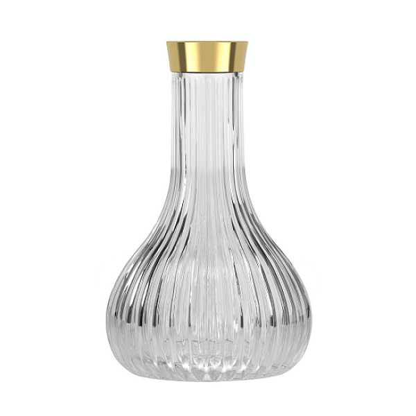 Колба Alpha Hookah Drop Twistlock На Резьбе Прозрачная  Gold в Петропавловске-Камчатском