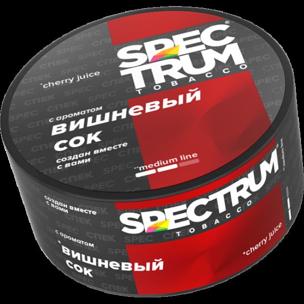 Табак Spectrum Medium Line Cherry Juice 25 грамм в Петропавловске-Камчатском