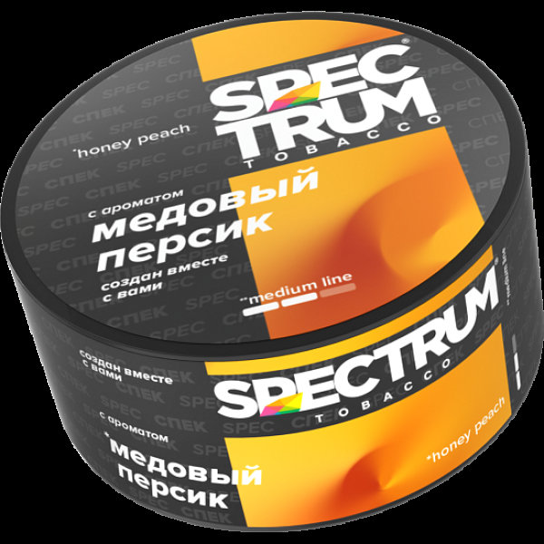 Табак Spectrum Medium Line Honey Peach 25 грамм в Петропавловске-Камчатском