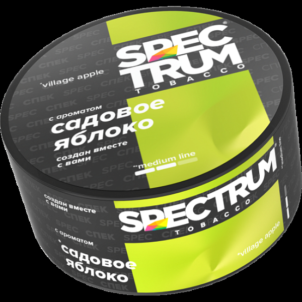 Табак Spectrum Medium Line Village Apple 25 грамм в Петропавловске-Камчатском