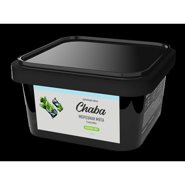 Безникотиновая смесь Chaba Frosty Mint Морозная Мята 200 грамм в Петропавловске-Камчатском