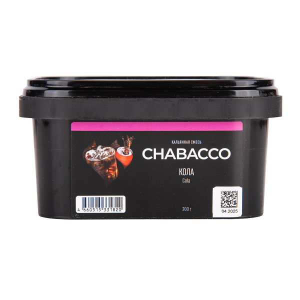 Бестабачная смесь Chabacco Medium Cola 200 грамм в Петропавловске-Камчатском