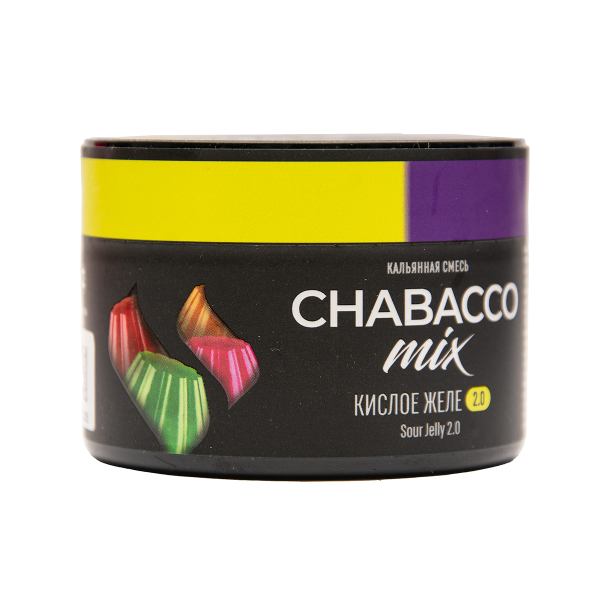 Бестабачная смесь Chabacco Mix Medium Sour Jelly 2.0 50 грамм в Петропавловске-Камчатском
