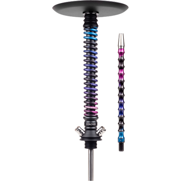 Кальян Mamay Customs Coilover Big Anod Черный Мат Dark Space в Петропавловске-Камчатском