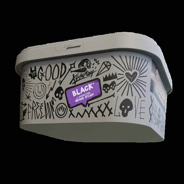 Табак Хулиган Black Черные Ягоды 200 грамм в Петропавловске-Камчатском