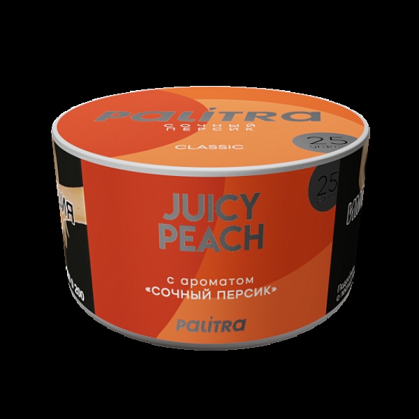 Табак Palitra Juicy Peach Сочный Персик 25 грамм в Петропавловске-Камчатском
