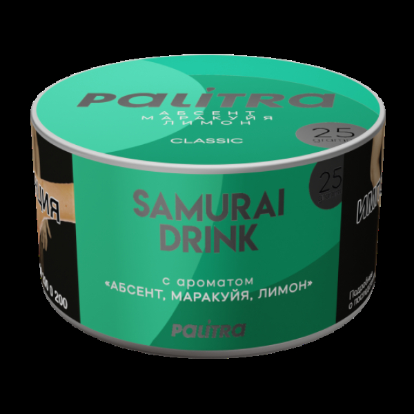 Табак Palitra Samurai Drink Напиток Самурая 25 грамм в Петропавловске-Камчатском