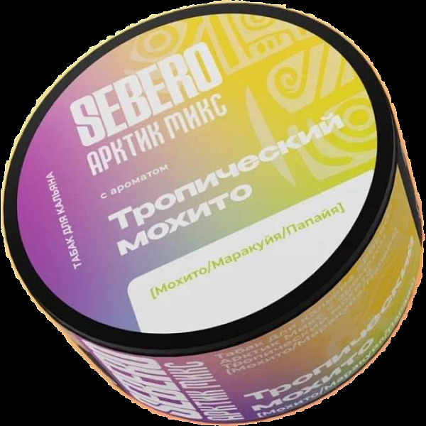 Табак Sebero Арктик Микс Тропический Мохито Мохито Маракуйя Папайя 100 грамм в Петропавловске-Камчатском